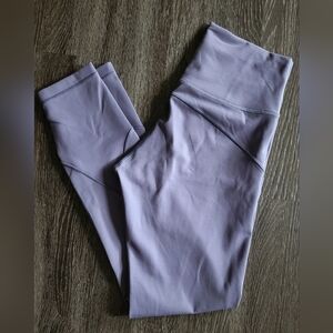 Lululemon In Movement Leggings Size 6 25" Purple Quartz 💜